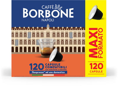 Caffè Borbone Miscela Decisa Koffiecapsule 120 stuks - Compatibel met Nespresso