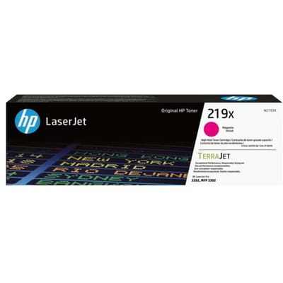 Toner HP 219X - Hohe Ergiebigkeit - Magenta - Origineel Magenta 2500 bladzijden W2193X