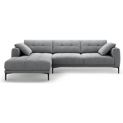 Hoekbank Bemy velvet links | Micadoni
