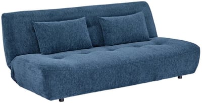 sweeek - 3-zits slaapbank van chenille stof - klik