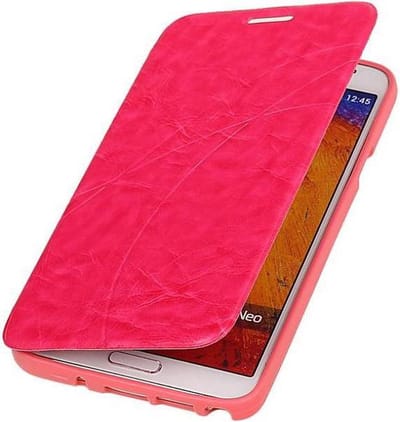 Easy Booktype hoesje Geschikt voor Samsung Galaxy Grand 2 SM-G7106 Roze