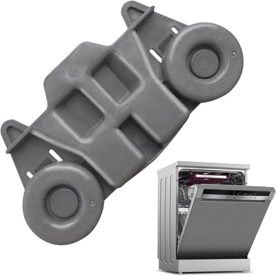Vaatwasser Wielen - Onderdelen Rek - Vaatwasser Reparatie - Metalen As - 3 x 4 x 3 cm