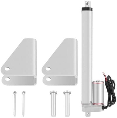 Krachtige 300mm Stroke Elektrische Lineaire Actuator voor Heavy Duty Toepassingen - Telecopische Stang met 24V Motor en Mechanische Overbrenging