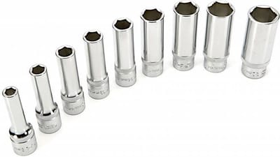 AOK 9-delige 1/2 SUPER GRIP lange doppenset