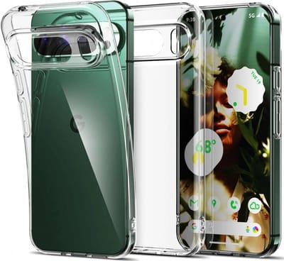Transparant Dun TPU Hoesje Geschikt voor Google Pixel 9 Pro XL | Back Cover | Lichtgewicht | Ultra Dun Hoesje | Flexibel | Zacht TPU | Doorzichtig