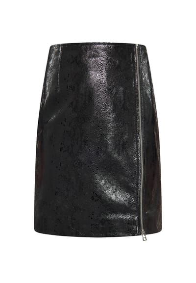 Faina Rock Dames Slang Zwart