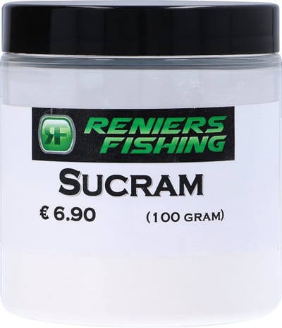 Reniers Fishing Sucram 3D – Zoetstof met Vanillegeur voor Voer, Maden en Partikels - Maat : 100 gr