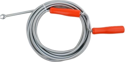 YATO YT-25004 - Rioolontstoppingsveer - 5 meter - 9 x 1,7 mm - Verzinkte Veerdraad - Voor Hardnekkige Verstoppingen