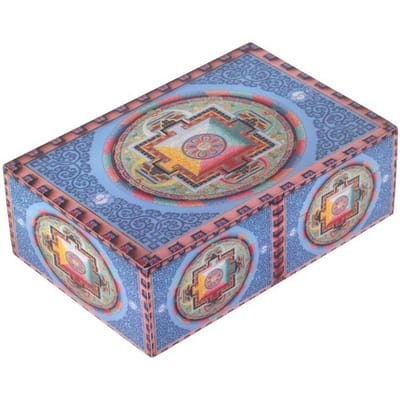 Manden en dozen Signes Grimalt Mandala-Doos