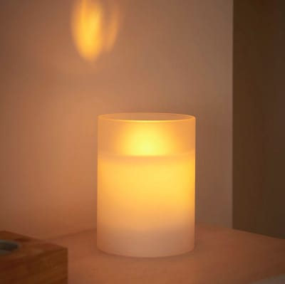 Vlamloze LED Decoratieve Kaars met Timer en Realistische Flikkerende Vlam