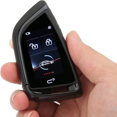 Slimme afstandsbediening voor auto, keyless entry sleutel met LCD-scherm, universele vervangingssleutel voor eenvoudig starten van voertuigen