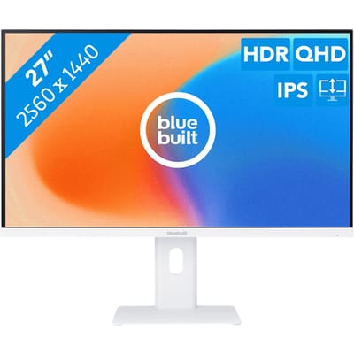 BlueBuilt 27 inch Quad HD Monitor Wit