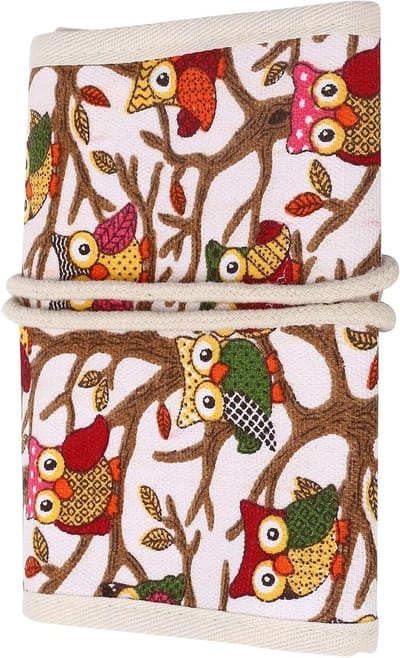 Breinas Opbergzak voor Breinaalden en Haaknaalden, Draagbare Organizer van Oxford Stof voor Brei- en Haakaccessoires, Ideaal voor Reizen en Workshops