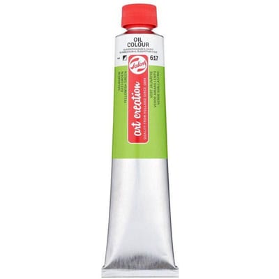 Talens Art Creation - Peinture à l'huile - Vert Jaunâtre - 617 - Tube 200ml vert