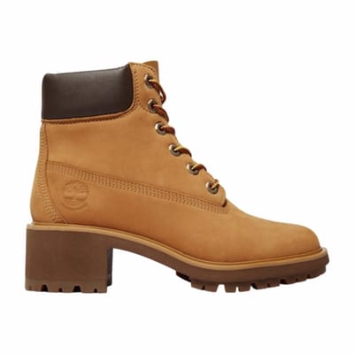 Timberland Kinsley Mid Lace Up Waterproof Boot Wheat Maat: 37.5 | Laarzen Outlet | Dames | Bruin