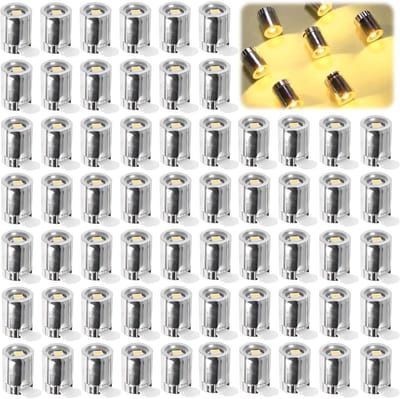 60 Stuks Micro LED-Lampjes voor Knutselen en Miniatuur Decoratie