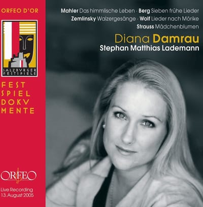 Diana Damrau & Stephan Matthias Lademann - Mahler: Das Himmlische Leben | Sieben Frühe Lieder | Walzergesänge | Lieder Nach Mörike | Mädchenblumen (CD) (Remastered)