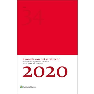 Kroniek Van Het Strafrecht 2020