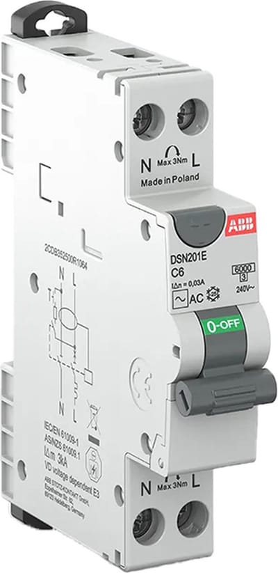 ABB DSN201E Aardlekschakelaar - 2CDB352501R1164 - E2ZB2