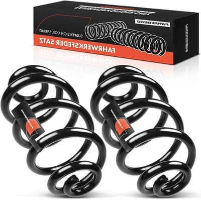 Frankberg 2 x veren chassisveer achteras compatibel met 3-serie E46 Cabriolet 2000-2005 3-serie Touring E46 Combi 1999-2005 vervanging # 33536750756