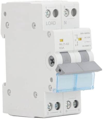 Store_8 - Handmatige Overdrachtsschakelaar - 230V AC - 2P - Duurzaam en betrouwbaar - Geschikt voor installatie - Ideaal voor energiebeheer