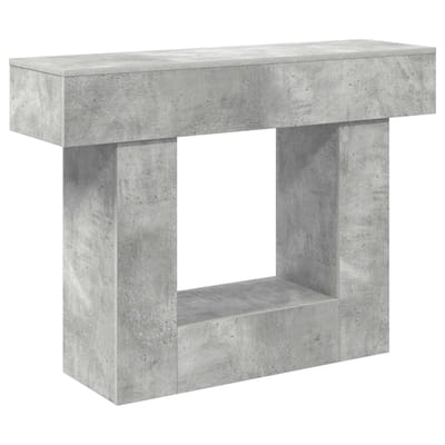 vidaXL - Beton - Grijs - 101 - x - 30 - x - 74 - cm