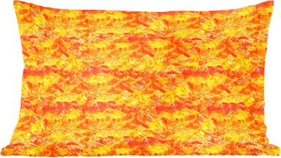 Sierkussens - Kussentjes Woonkamer - 60x40 cm - Verf - Oranje - Geel