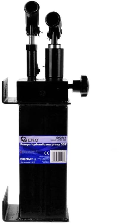 GEKO Hydraulische pomp - 2-traps - 30 ton druk - Compact ontwerp