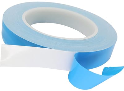 Dailygoods - Thermische Plakband - Dubbelzijdig - Uitstekende Isolatie - 20mm 25m - Hoge Thermische Geleidbaarheid - Perfect voor Elektronica - Ideaal...