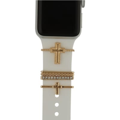 123watches sieraad - Marjolein goud - Geschikt voor Apple Watch series 1/2/3/4/5/6/7/8/9/10/11/12/SE/SE2/SE3/Ultra/Ultra 2/Ultra 3/Ultra 4