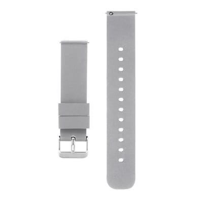 Dailygoods- Horlogeband Siliconen 18/20/22 mm - Vervangende Band - Roestvrijstalen Gesp - Zacht Rubber - Geschikt voor Polsen 14-20 cm - Horloge