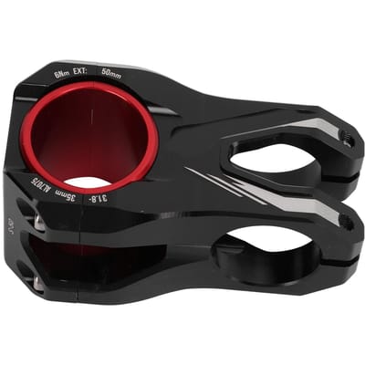 Potence courte pour VTT en alliage d'aluminium légère pour guidon de vélo de route black