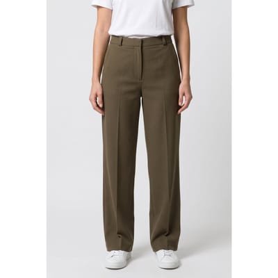 & Other Stories Es Augusta Trousers Khaki Maat: 44 | Pantalons Outlet | Dames | Bruin
