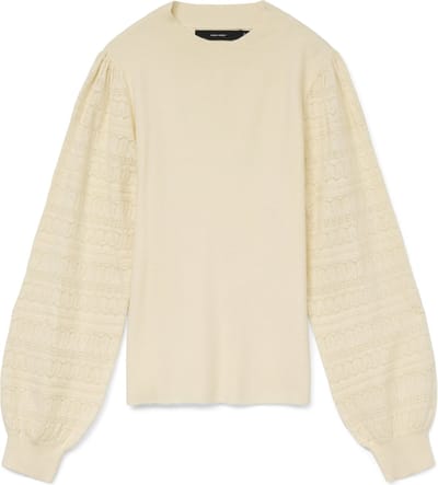 Vero Moda New Limone LS Highneck Sweater Dames - Maat S