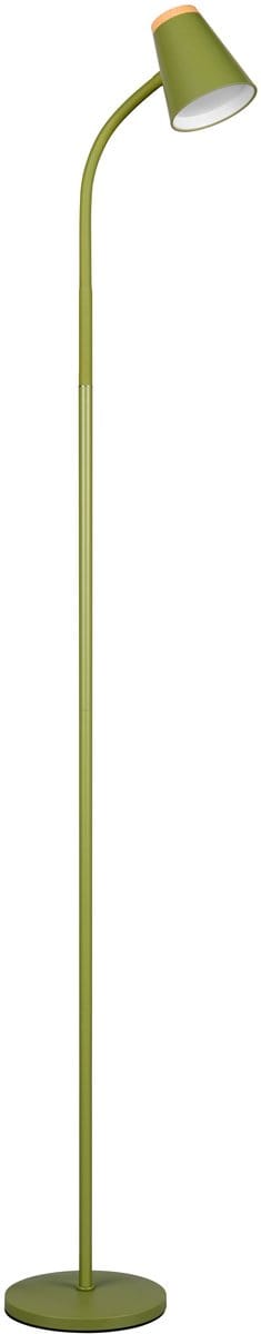 REALITY PONGO - Vloerlamp - Groen - incl. 1x SMD 4,5 W - Flexibel - LED-printplaat met hoog voltage - Niet dimbaar