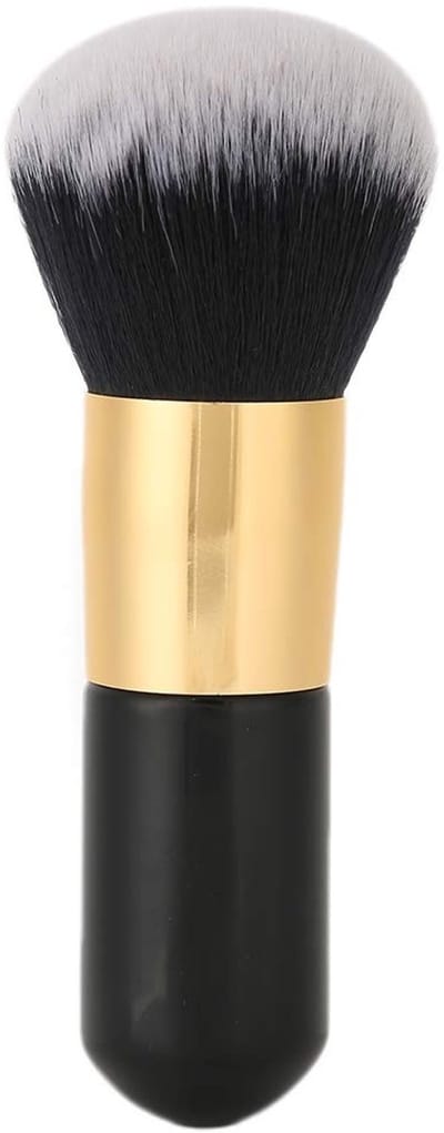 Dailygoods- Foundationborstel - Synthetische Borstelharen - Blush Penseel - Make-up Borstel Set - Losse Poeder/Crème - Gelijkmatige Aanbreng - 9cm Handvat - Make-upborstel