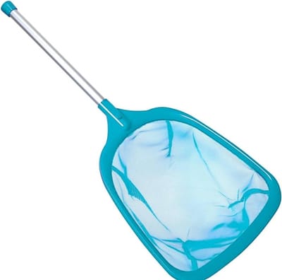 SnelShoppen - Zwembadschepnet met Steel 60CM - Fijnmazig Schepnet voor Zwembad, Tuin, Vijver, Fontein, Badkuipen, Spa en Aquarium - Groen - Ideaal voo