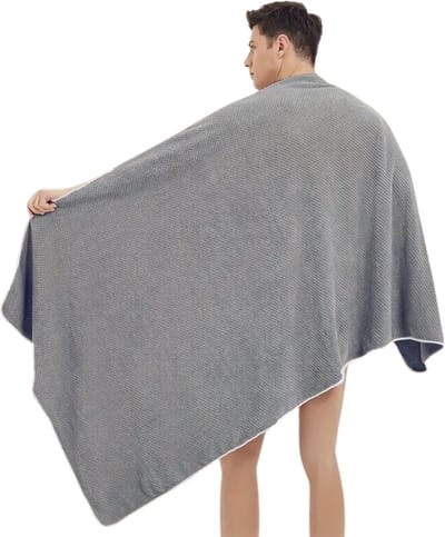 Livano Badlaken - Strandlaken - Badlakens - Strandhanddoek - Volwassenen - Handdoeken - Beach Towel - Stranddeken - Grijs