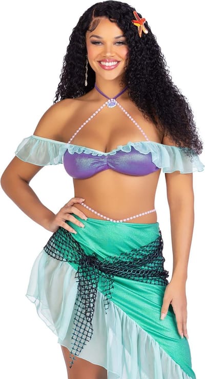 Vrouwenset Leg Avenue Mermaid Bra