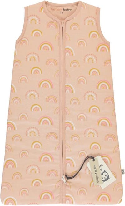 Briljant Baby Winterslaapzak Baby - Rainbow - Pink - Maat 70