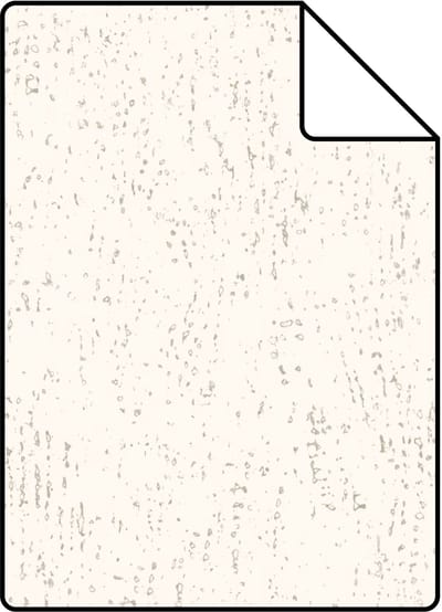 Proefstaal Origin Wallcoverings behang metaal-look roomwit - 26,5 x 21 cm - 347610-S