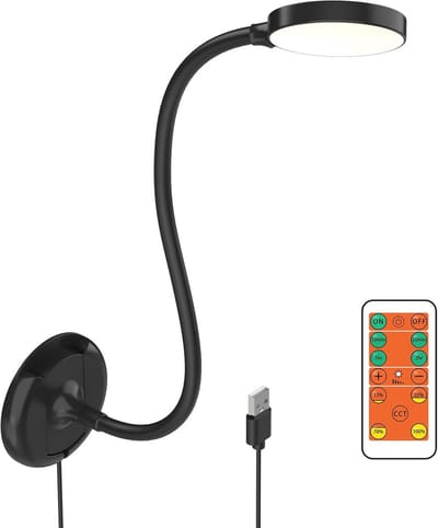 Dimbare Wandlamp LED met Afstandsbediening en Geheugenfunctie - Verstelbare Lichtkleuren