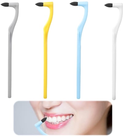 Dailygoody - Tandsteenverwijderaar - Professionele tandreiniging - 4 stuks - Tandverzorging - Tandheelkundige gum - Geschikt voor dagelijks gebruik - ...