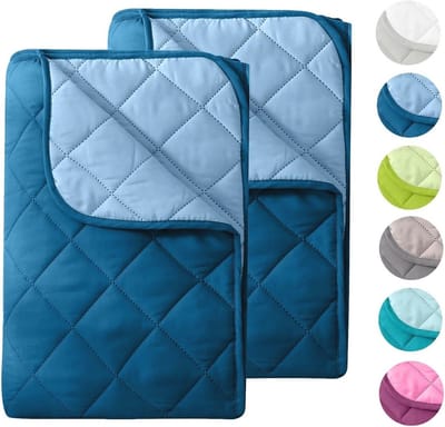 Omkeerbaar Zomerdekbed Microvezel 135 x 200 cm - Wasbaar tot 95 °C, Lichtgewicht Voor Camping en Warme Dagen, 2-delige Set