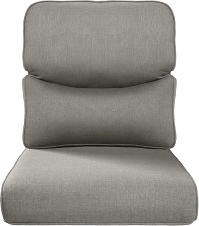 Set Dikke Kussens voor Buitenstoelen 22x25/22x24cm - Universele Terraskussens voor Wicker Stoelen en Banken
