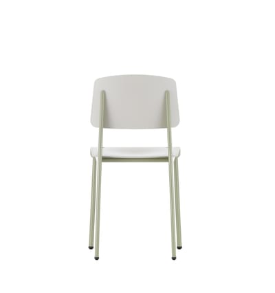 Vitra Standard SP stoel - Prouvé Gris Vermeer - warmgrijs