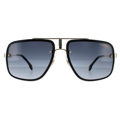 Carrera Aviator Heren Goud Zwart Grijs Verloop Zonnebril
