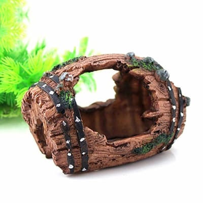 Aquarium Kunstmatige Vat Grot Hars Ornamenten Decoraties Landschapsarchitectuur Accessoires Voor Vis Tank Aquarium Decoratie Achtergrond