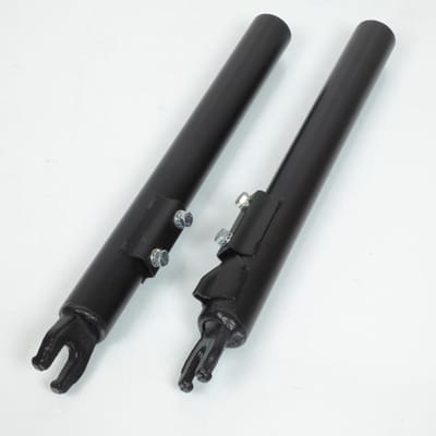 Fourreau de fourche noir pour mobylette Peugeot 103 fixation garde boue basse