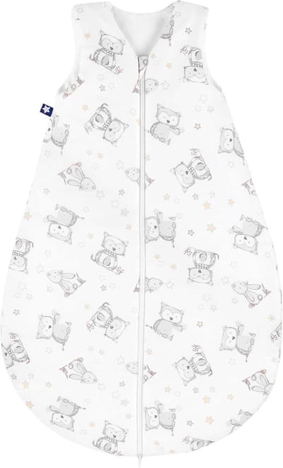 Baby Zomerslaapzak 100% Katoen voor 12-24 Maanden - Oeko-Tex Certified